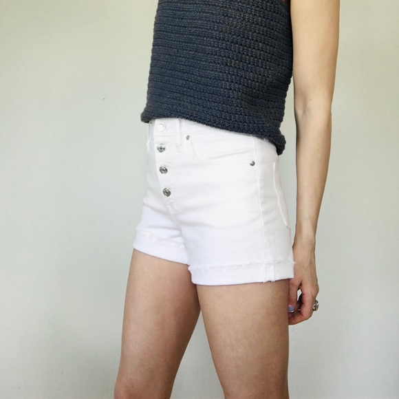 J.Crew high-rise button fly shorts - Picture 7 of 16